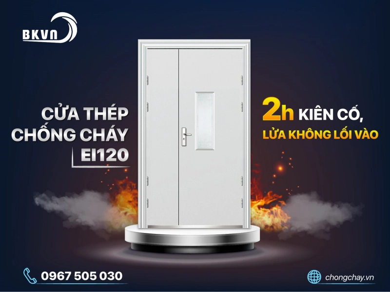 Cửa thép chống cháy EI120