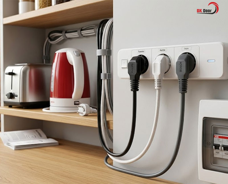 Sử dụng thiết bị điện đúng công suất, không cắm quá nhiều thiết bị
