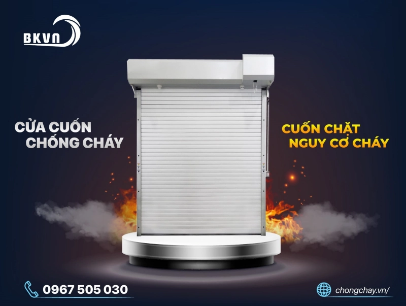 Báo giá cửa cuốn chống cháy mới nhất [Đã kiểm định]