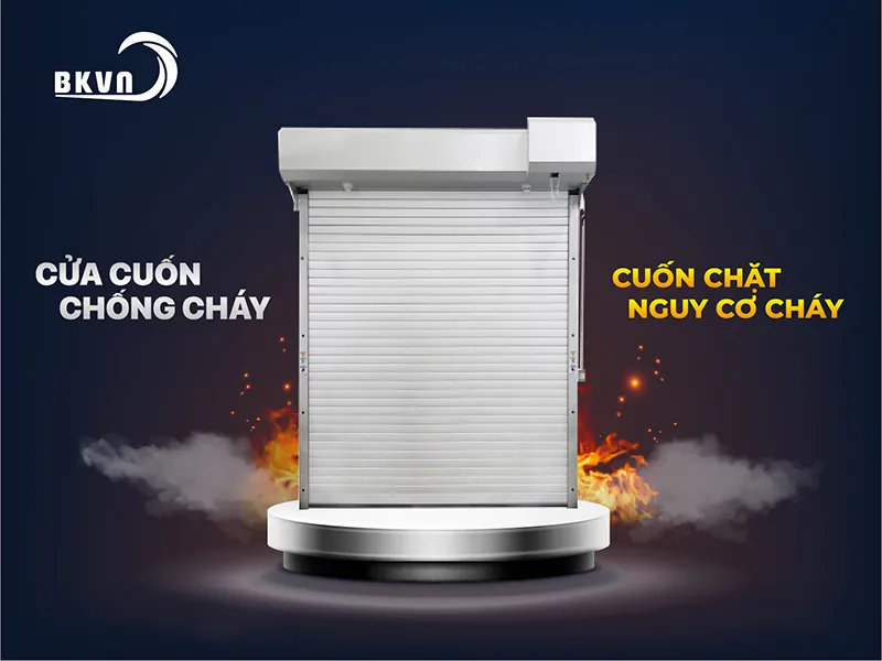 Báo giá cửa cuốn chống cháy mới nhất [Đã kiểm định]