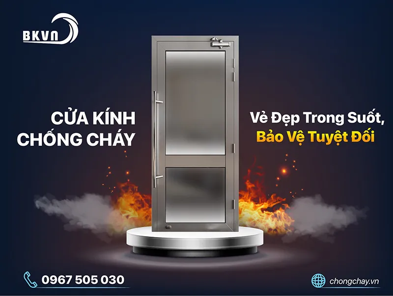 Cửa kính chống cháy