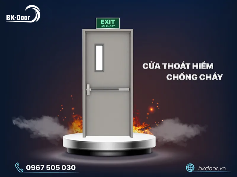 Cửa thoát hiểm chống cháy