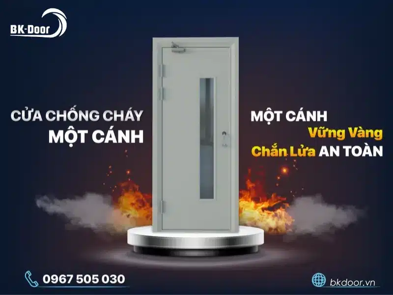 Cửa chống cháy 1 cánh