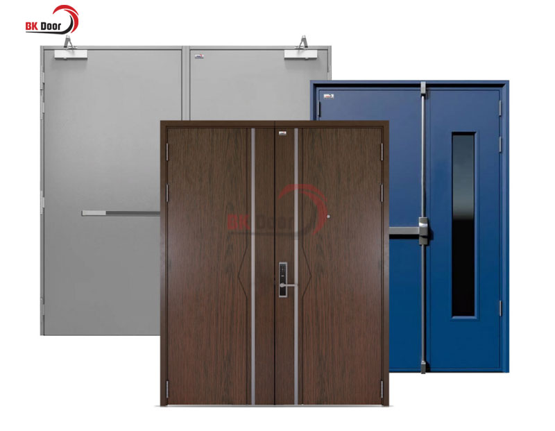 Cửa chống cháy EI120 phù hợp với những công trình lớn