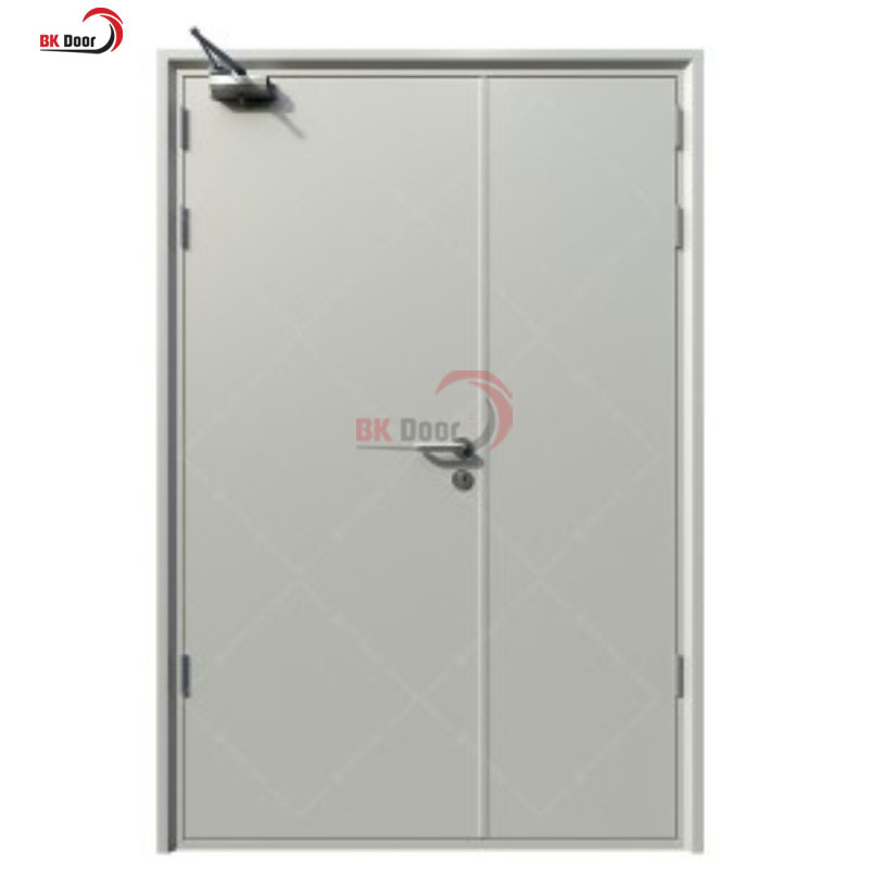 Cửa chống cháy 2 cánh lệch