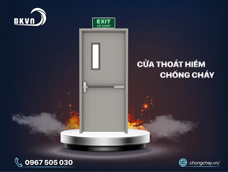 Cửa thoát hiểm chống cháy