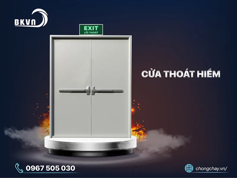 Cửa thoát hiểm là gì? Báo giá cửa thoát hiểm mới nhất