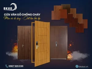 Ưu điểm của cửa thép vân gỗ 