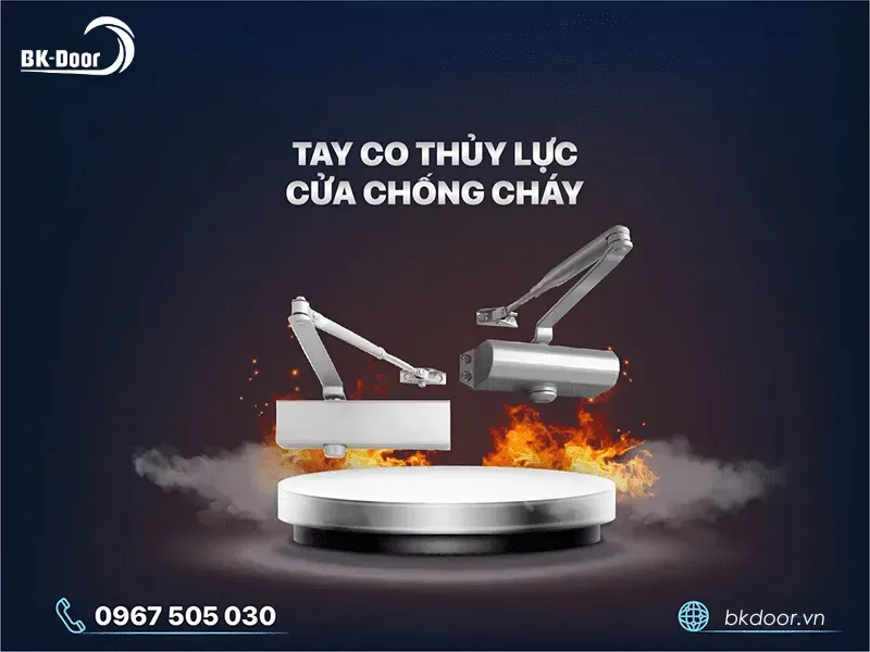 5 Điều bạn cần biết về tay co thủy lực cửa chống cháy