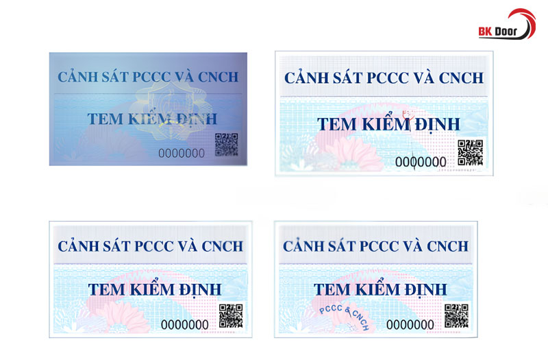 Đơn vị được phép cấp tem kiểm định cửa chống cháy