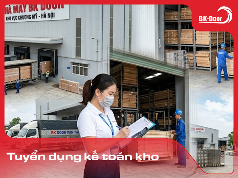 tuyển dụng kế toán kho tại Chương Mỹ