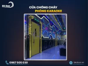 Cửa chống cháy phòng hát