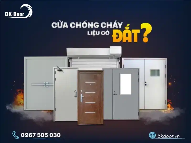 Báo giá cửa chống cháy