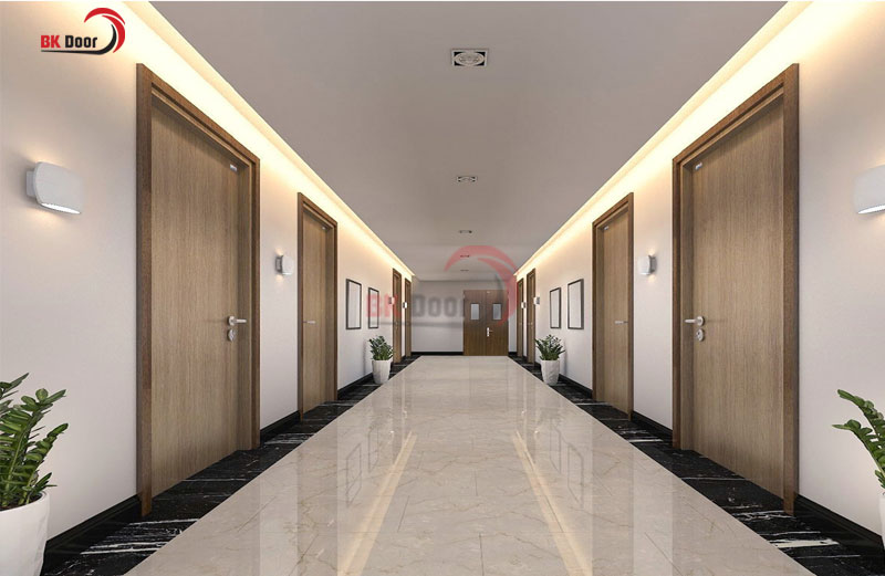 Các mẫu cửa chống cháy được ứng dụng nhiều trong các công trình chung cư tại TP HCM 