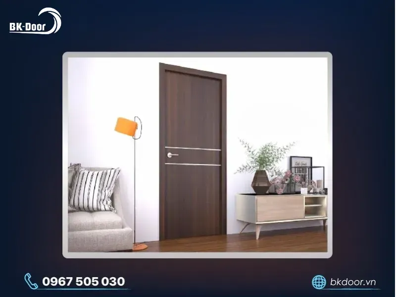 Cửa chống cháy vân gỗ 