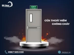 Cửa thoát hiểm chống cháy