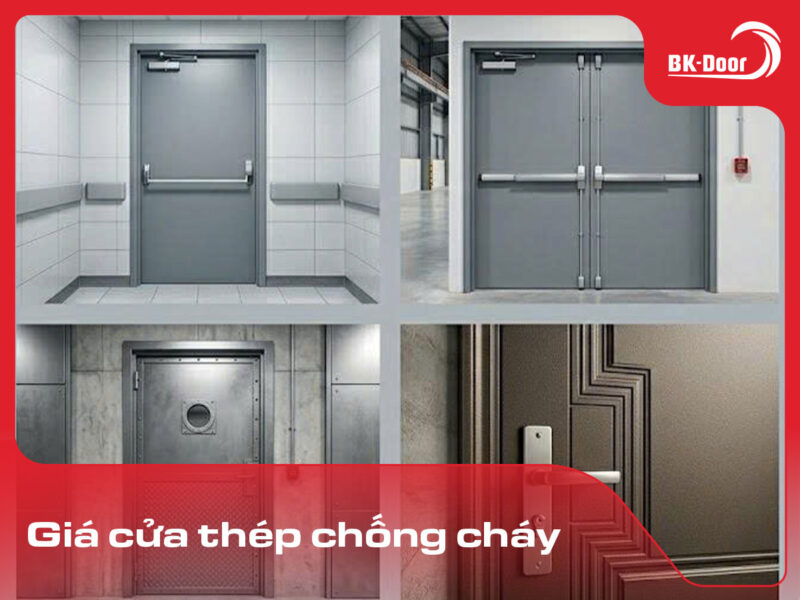 giá cửa thép chống cháy