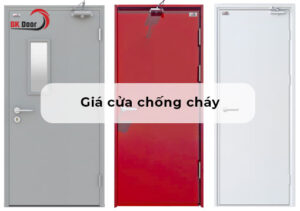 giá cửa thép chống cháy