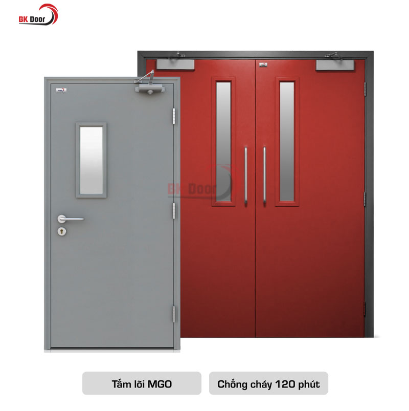 Cửa chống cháy có khả năng ngăn cháy 120 phút