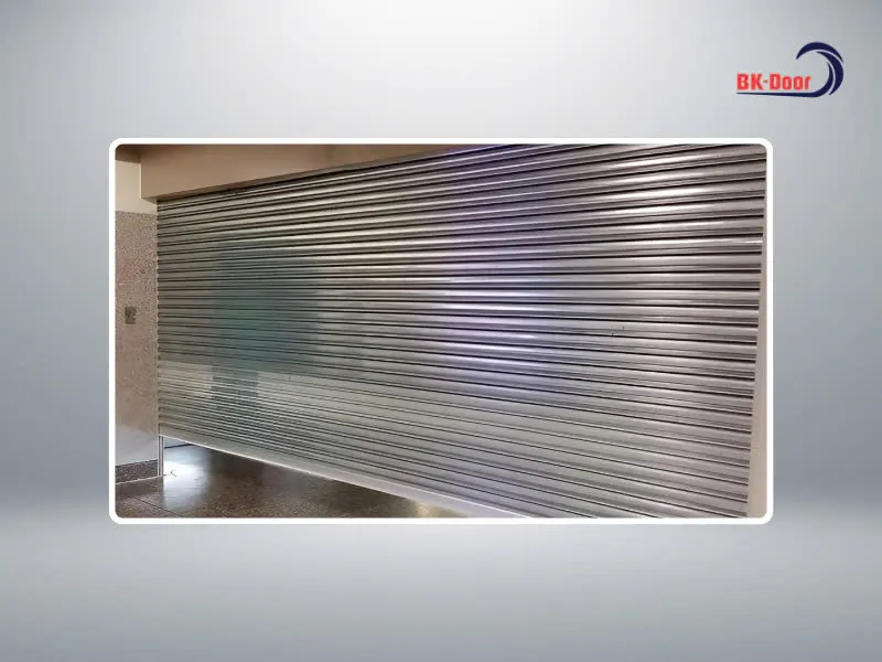 Cấu tạo chi tiết của cửa cuốn chống cháy EI 70