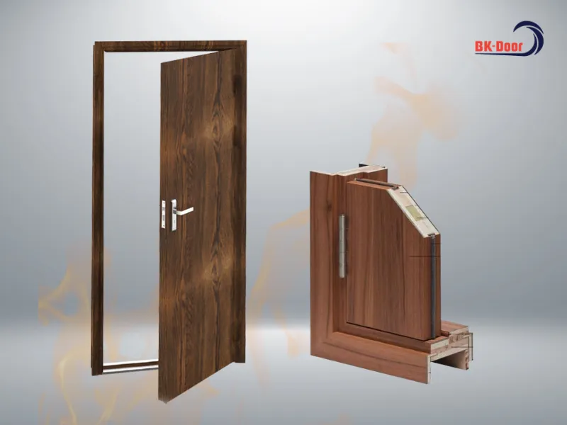 Cửa đơn khung đơn