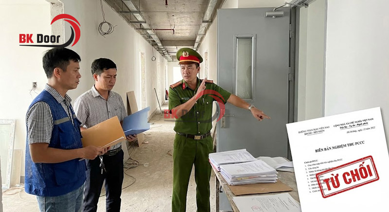 Đừng vì ham rẻ thiếu giấy kiểm định cửa chống cháy mà bị từ chối nghiệm thu