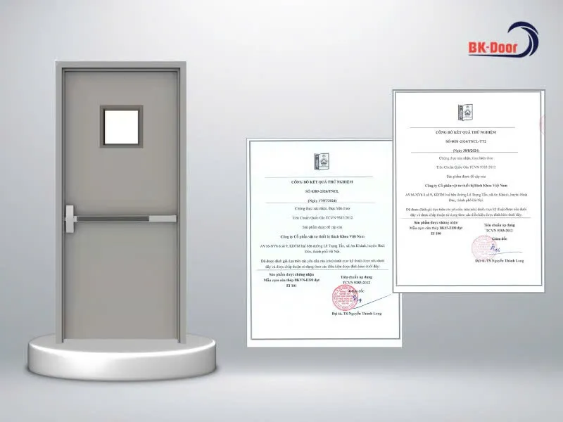 Cách khắc phục nếu đã lắp cửa nhưng thiếu giấy kiểm định