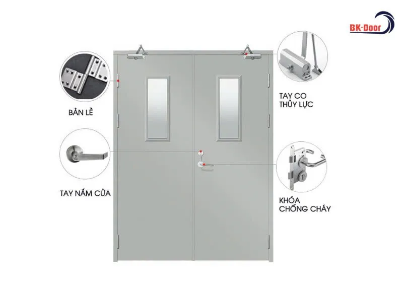 Yêu cầu kỹ thuật cửa chống cháy 2025