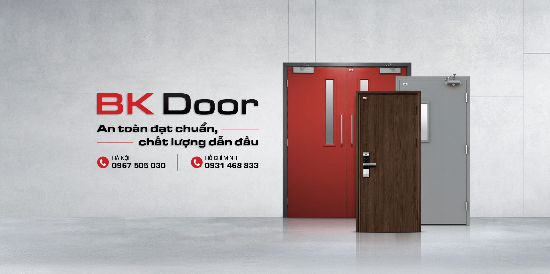 Cửa chống cháy BKDoor - An toàn đạt chuẩn, chất lượng dẫn đầu