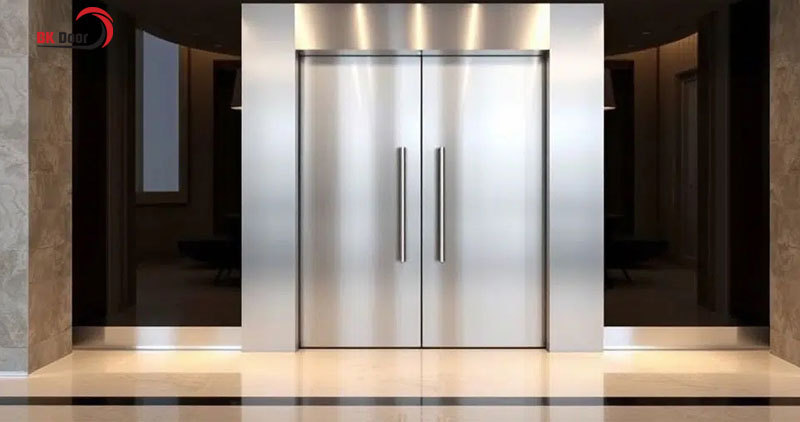Cửa inox chống trộm bảo vệ an toàn cho công trình