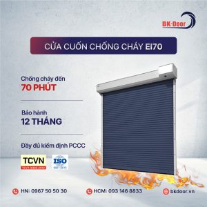 Cửa cuốn chống cháy EI70 BKDoor