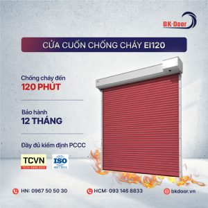 Cửa cuốn chống cháy EI120 BKDoor