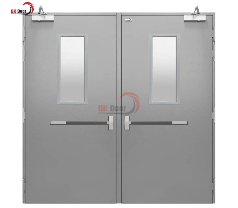 Cửa thép chống cháy EI120 có khả năng ngăn chặn khói lửa lên tới 120 phút