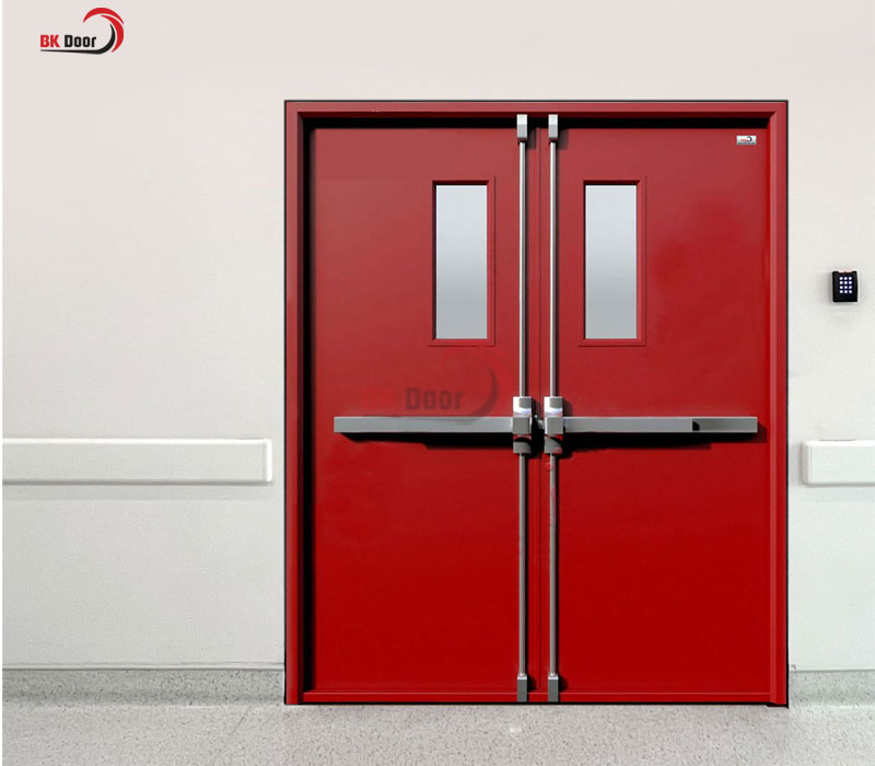 Cửa chống cháy 120 phút sử dụng cho nhà máy