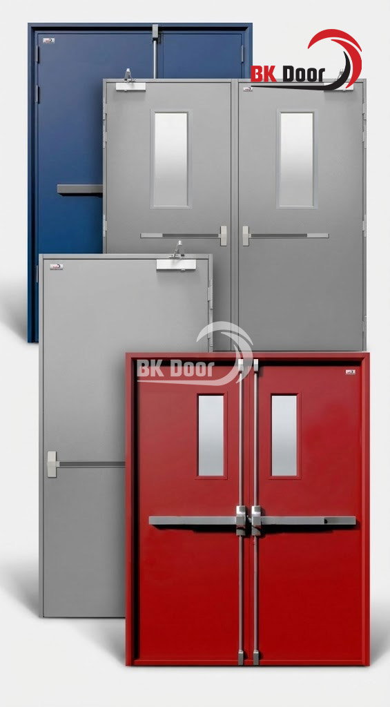 BKDoor có thể đáp ứng mọi kích thước cửa thoát hiểm chủ đầu tư yêu cầu