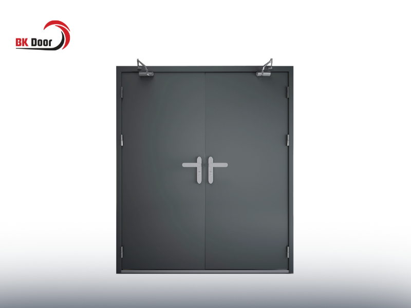 Cửa thép chống cháy mở 2 chiều là gì?