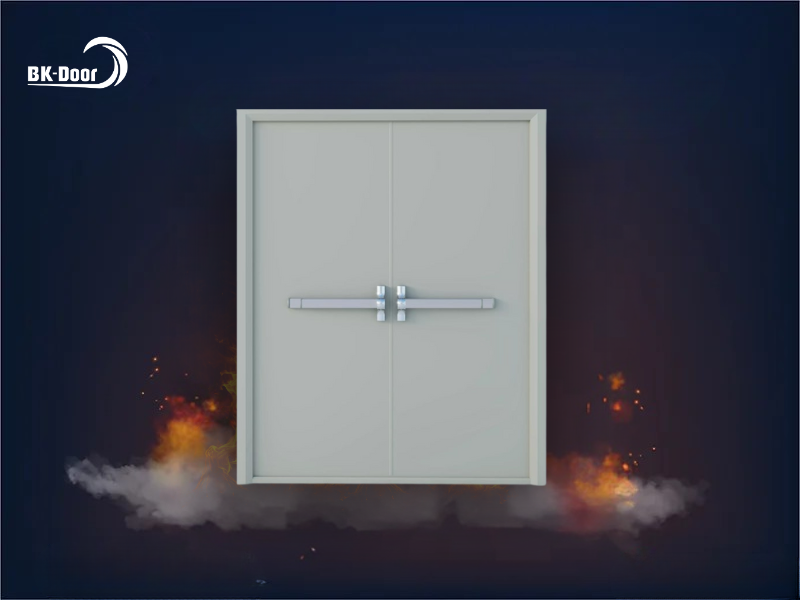 Ứng dụng thực tế cho cửa chống cháy mở xoay chiều