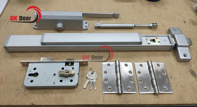 Bộ phụ kiện cho cửa thoát hiểm thường dùng