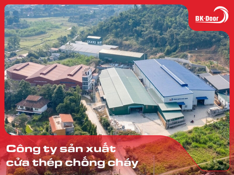 công ty sản xuất cửa thép chống cháy