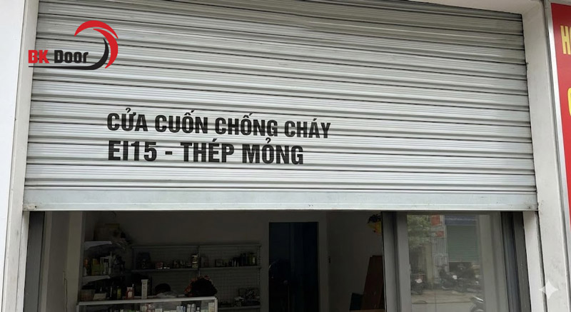 Cửa cuốn chống cháy EI15 rất khó đạt tiêu chuẩn PCC