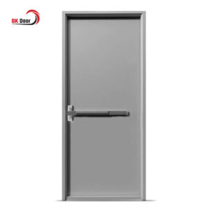 Cửa thép chống cháy 1 cánh có thanh thoát hiểm BKDoor
