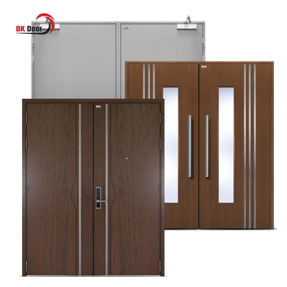 Cửa thép chống cháy 2 cánh đều