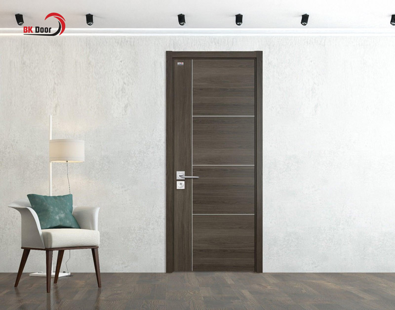 Cửa thép Laminate 1 cánh BKDoor nổi tiếng với khả năng chống trầy xước
