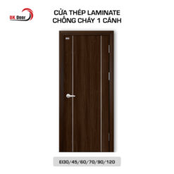 Cửa thép Laminate chống cháy 1 cánh