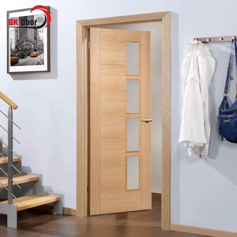 Cửa thép vân gỗ 1 cánh thay thế hoàn hảo cho cửa gỗ truyền thống