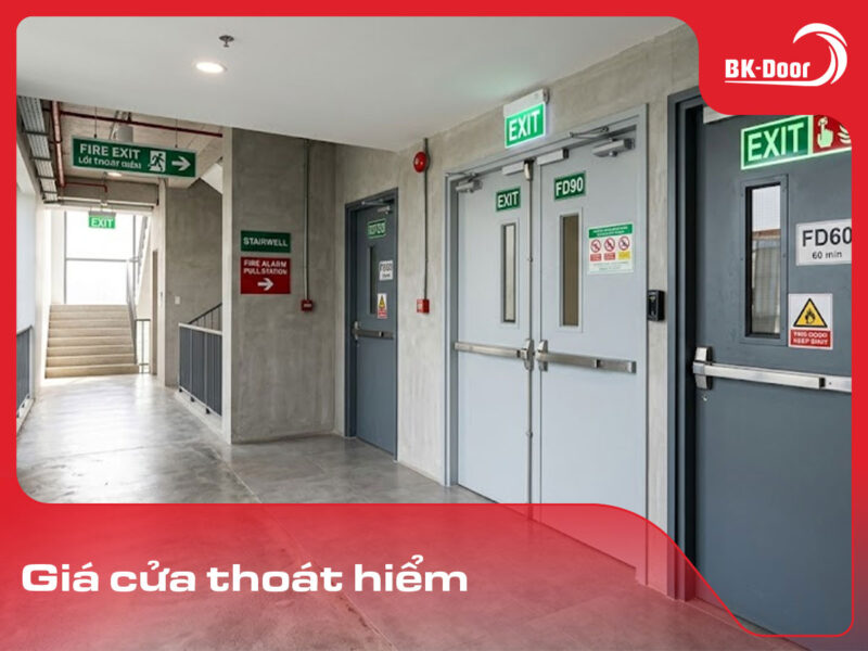 giá cửa thoát hiểm