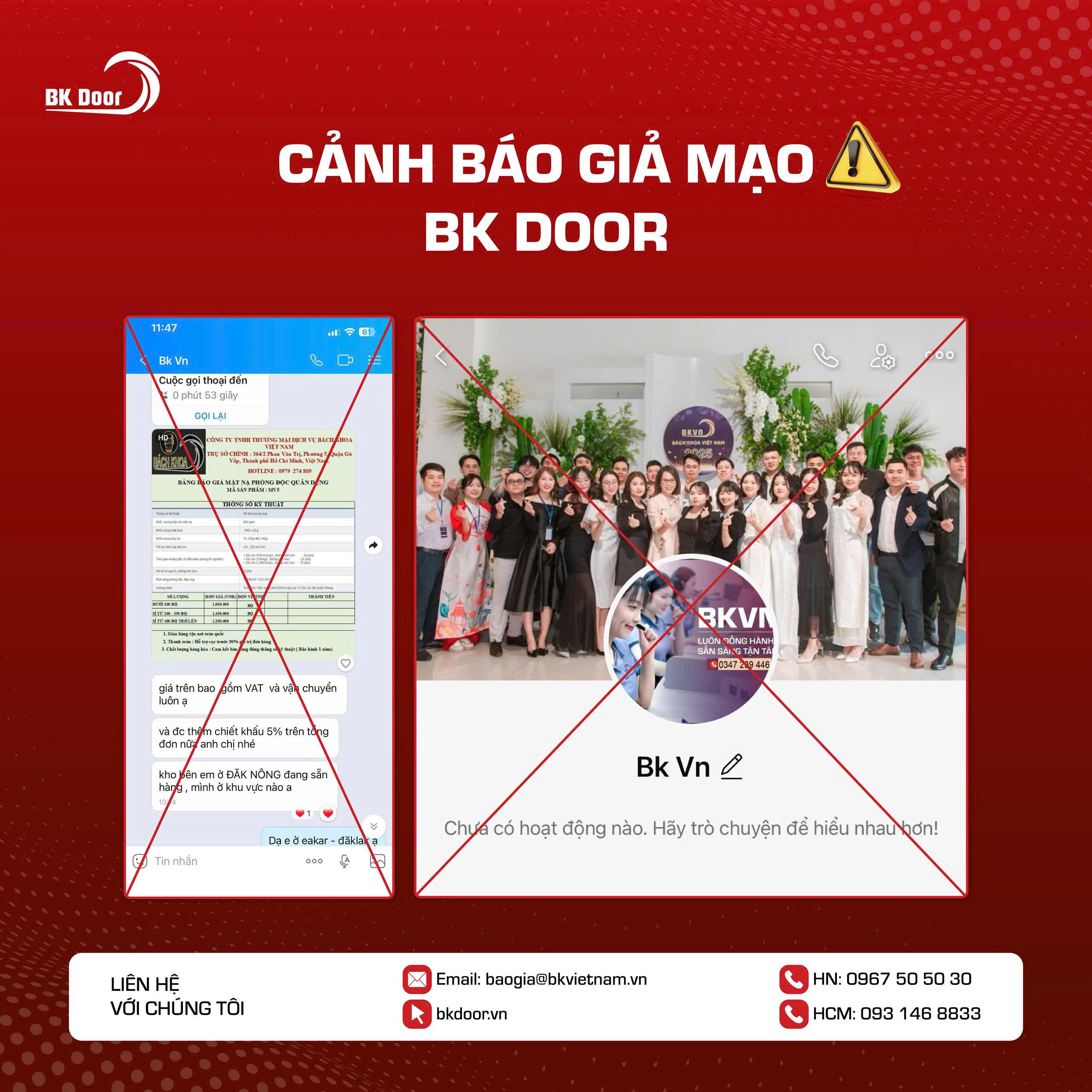 Cảnh báo giả mạo