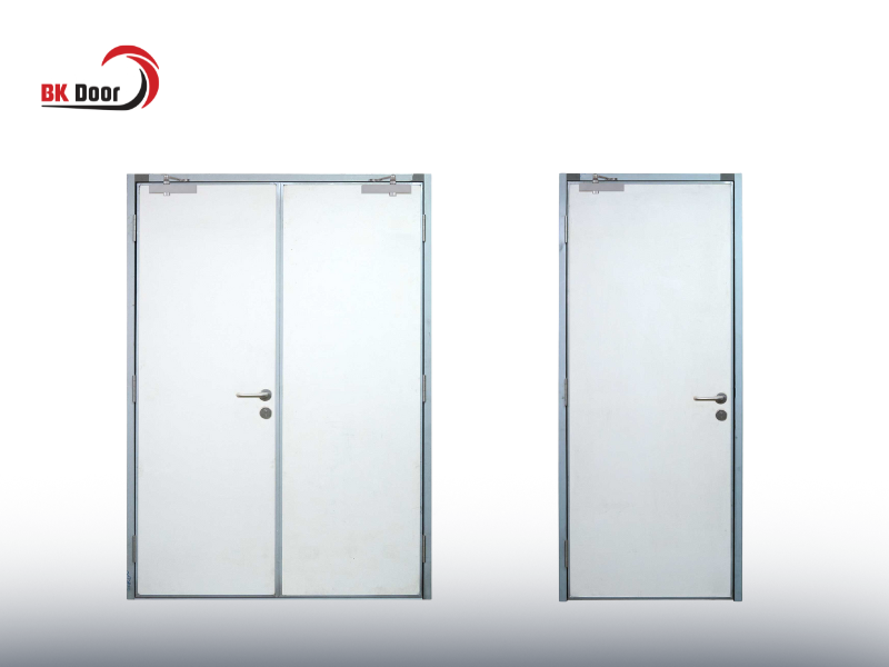 Tại sao nên chọn BK Door thi công cửa thép vân gỗ tại Bắc Giang?