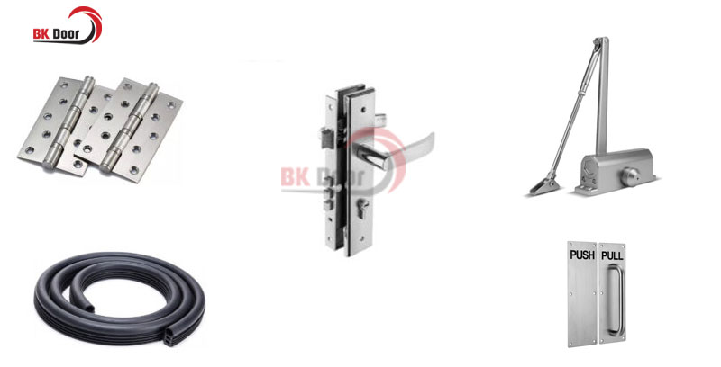 Phụ kiện dành cho cửa thép vân gỗ