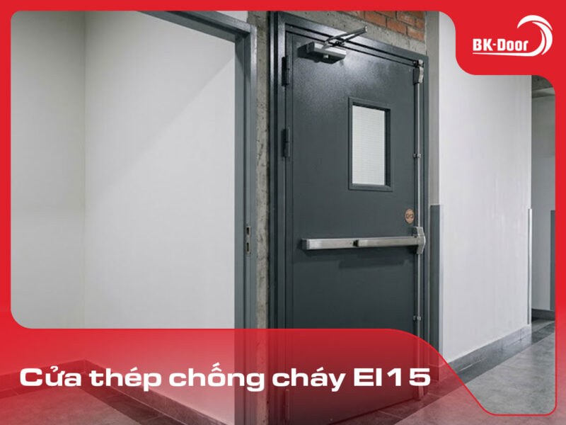 cửa thép chống cháy ei15